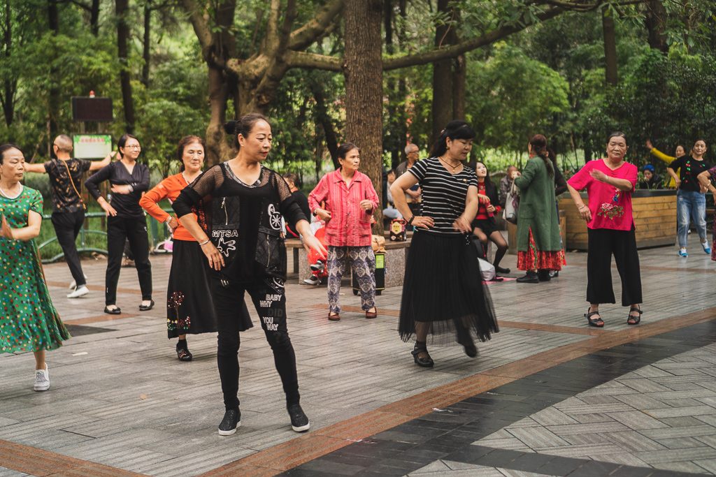 People's park Tai Chi